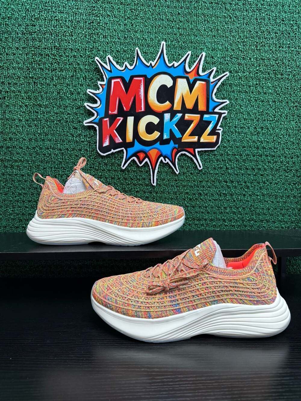 Athletic Propulsion Labs APL Techloom Zipline Multi Melange Men's Size 12